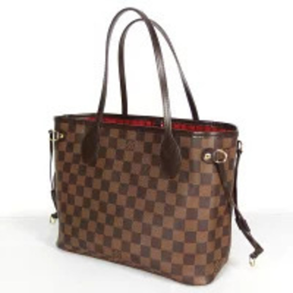 Louis Vuitton Handbags - Louis Vuitton Ebene Tote Neverfull Damier Bag